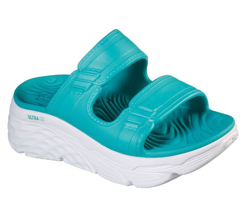 Skechers Cali Gear: Max Cushioning - Incite - Womens Slide Turquoise [AU-BC2288]